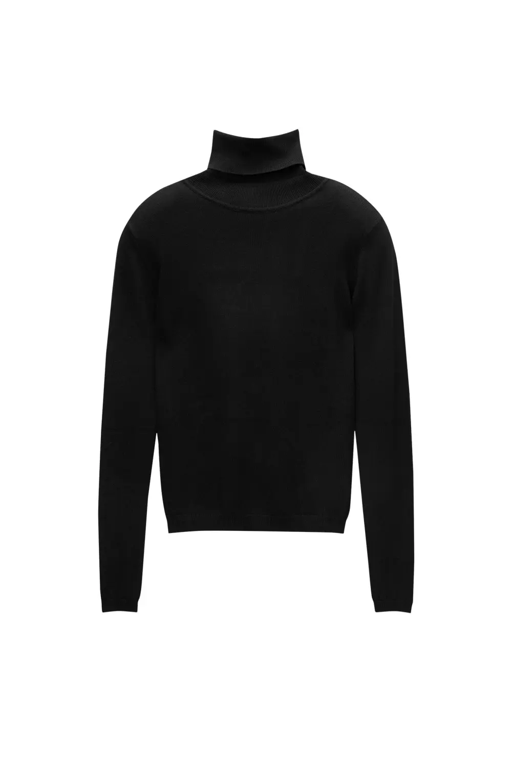 Jersey básico cuello alto