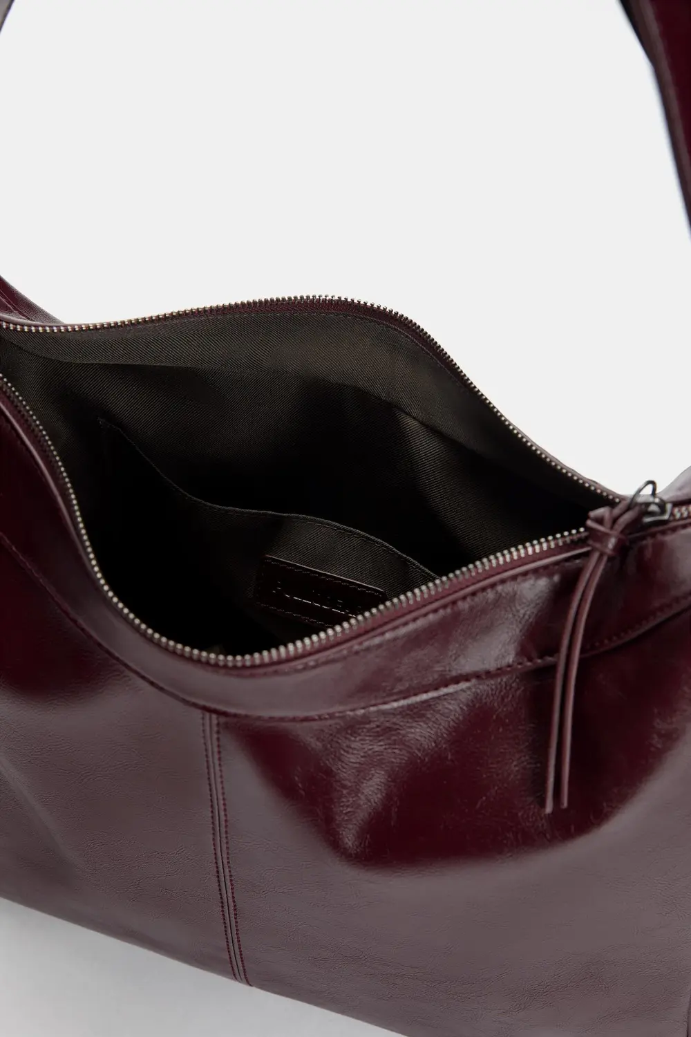 Bolso shopper efecto piel