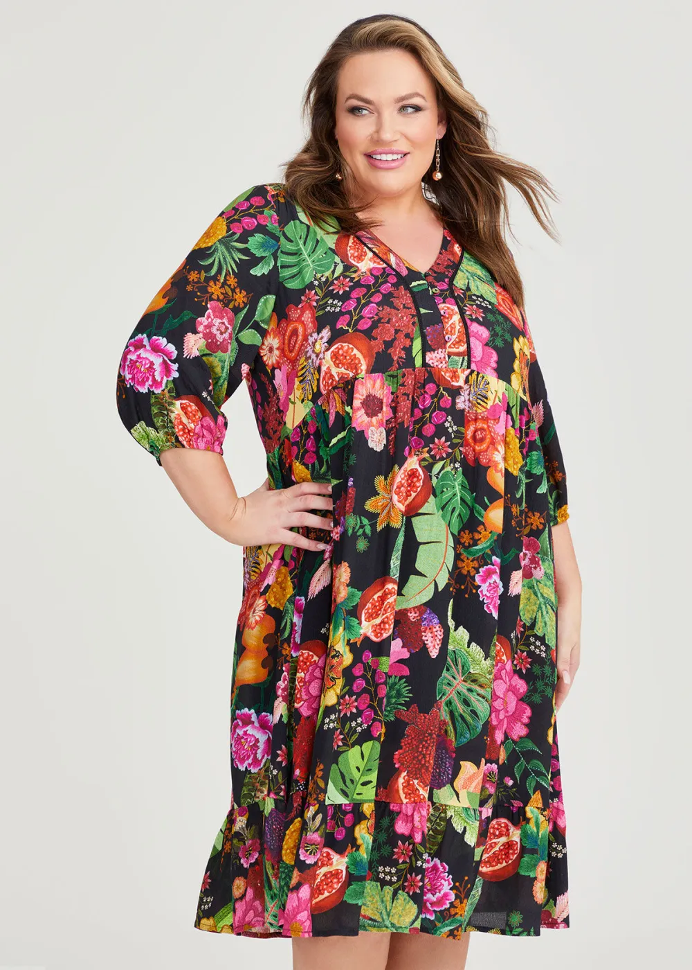 Natural Dark Nature Dress