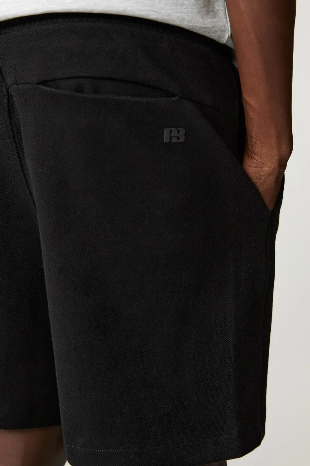 Piqué Bermuda sweatpant shorts