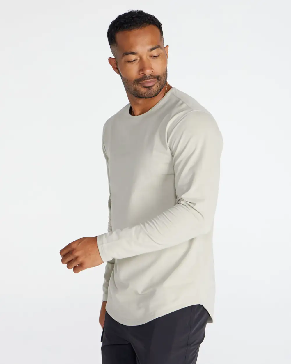 Drop-Cut Long Sleeve: Lux