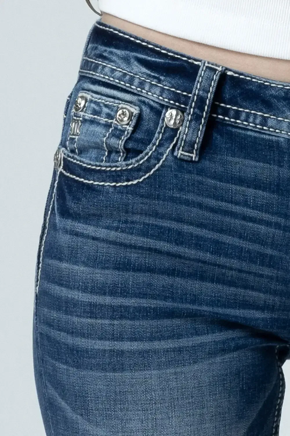 Paisley Peekaboo Capri