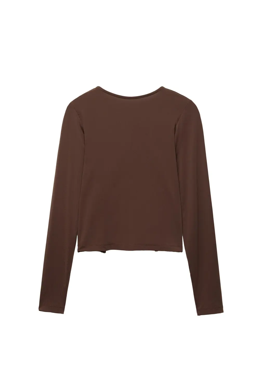Polyamide top with open back straps