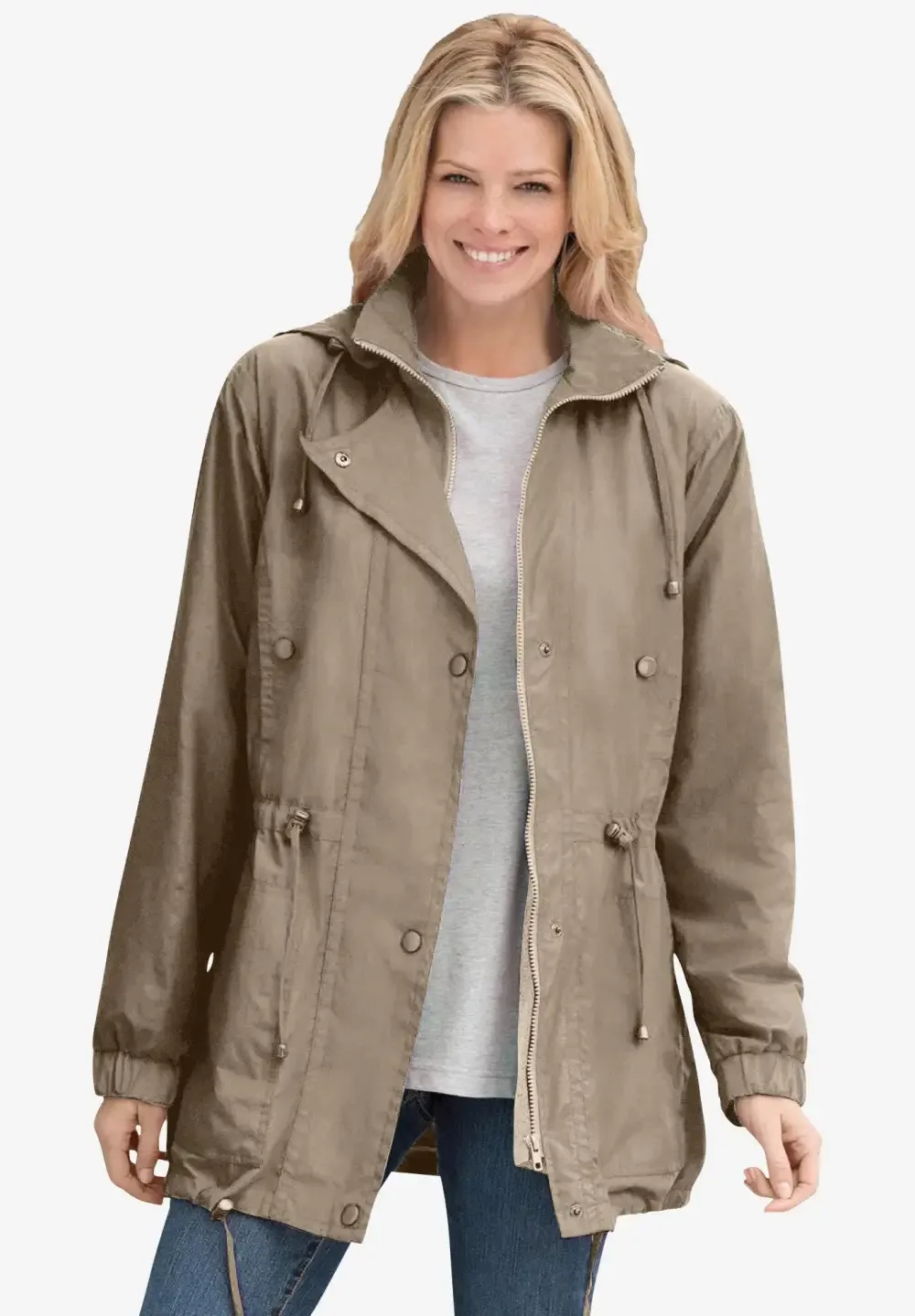 Fleece-Lined Taslon® Anorak