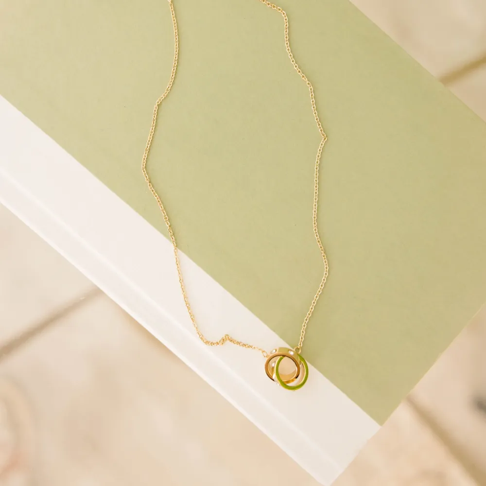We Fell In Love Necklace, Gold