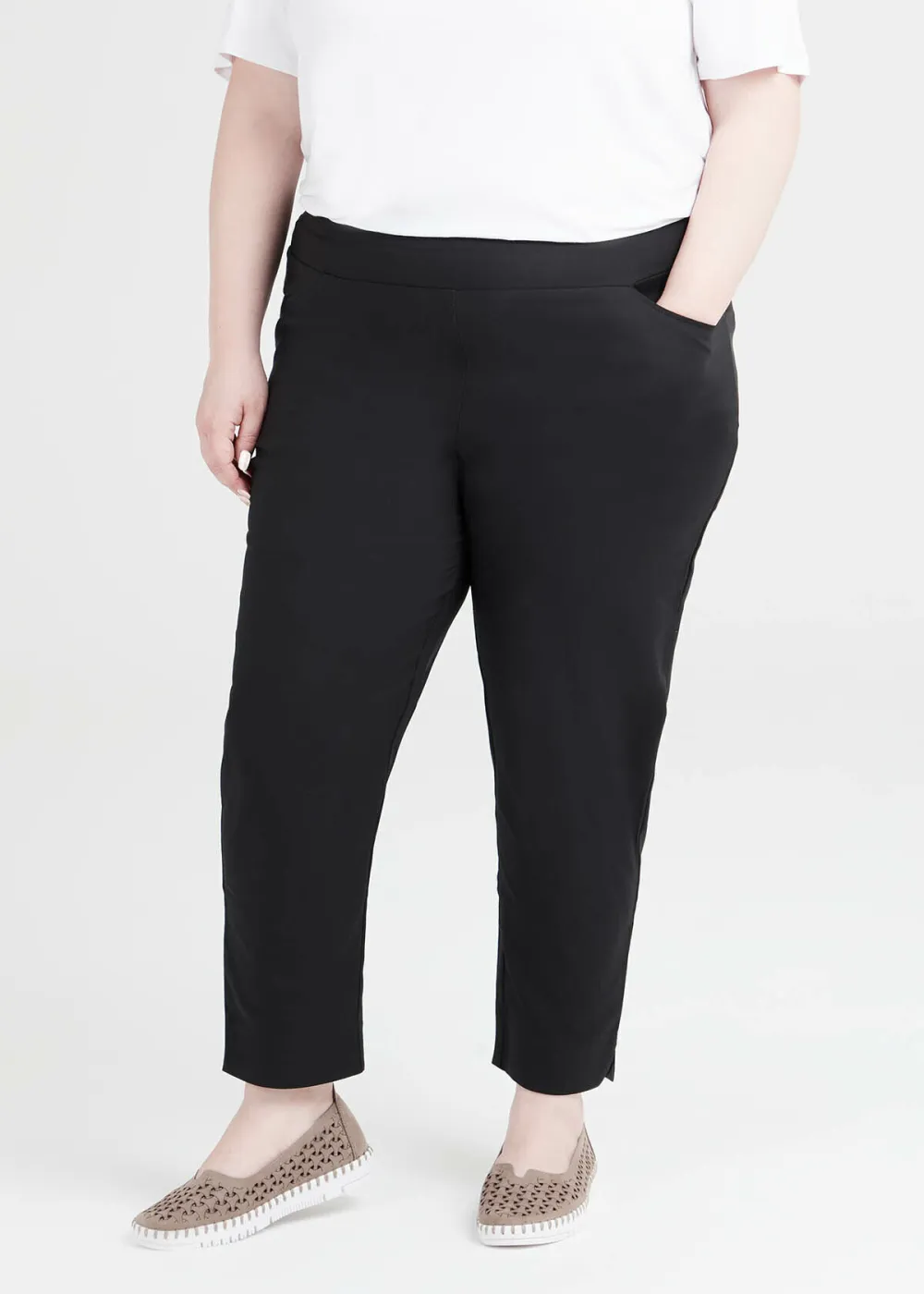 Petite Editorial Slim Pant