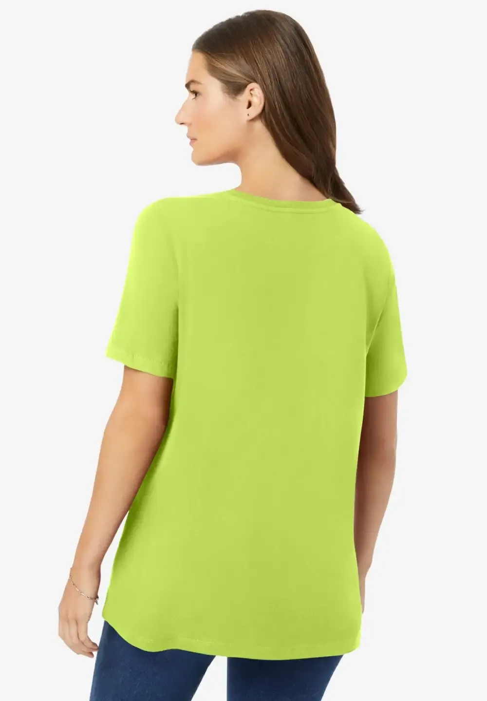 Perfect Short-Sleeve Crewneck Tee