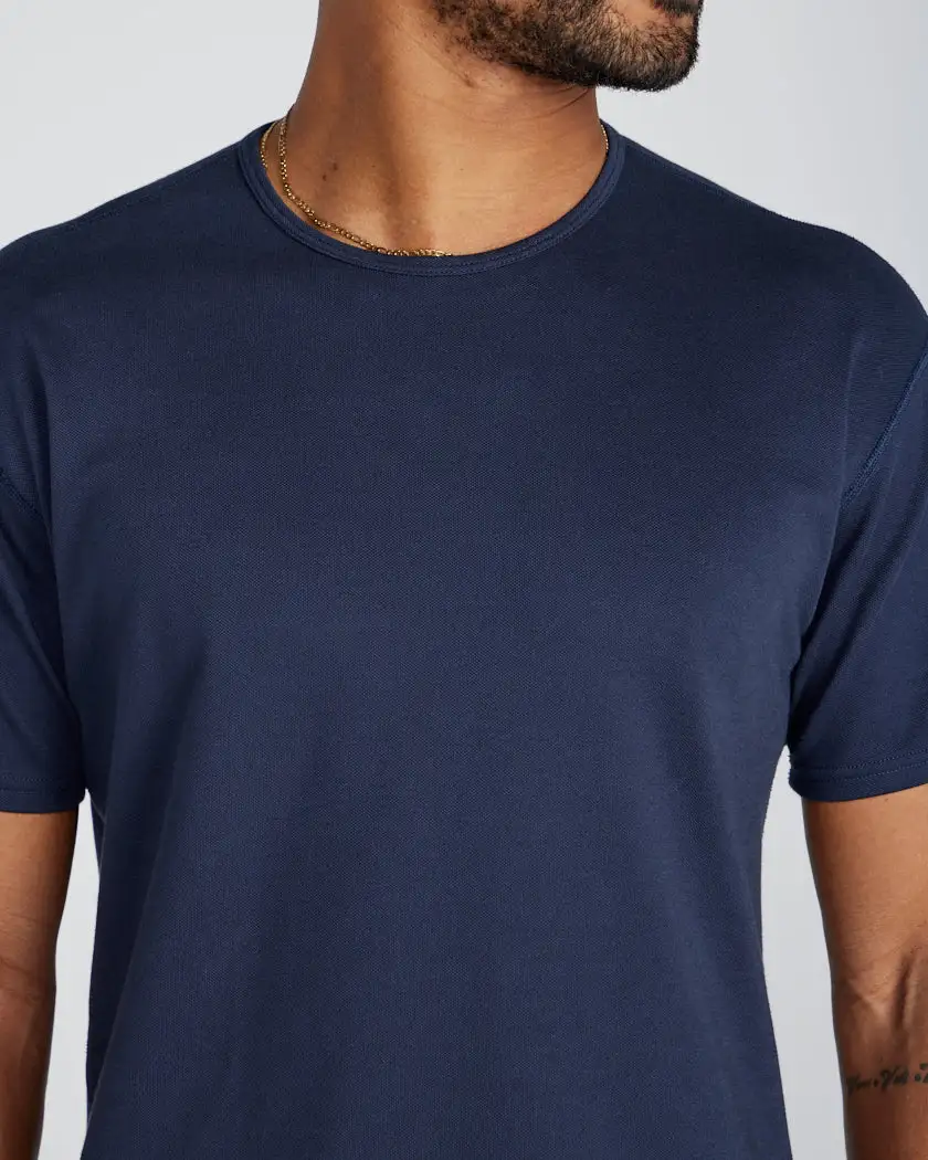 Bayside Short Sleeve Drop-Cut
