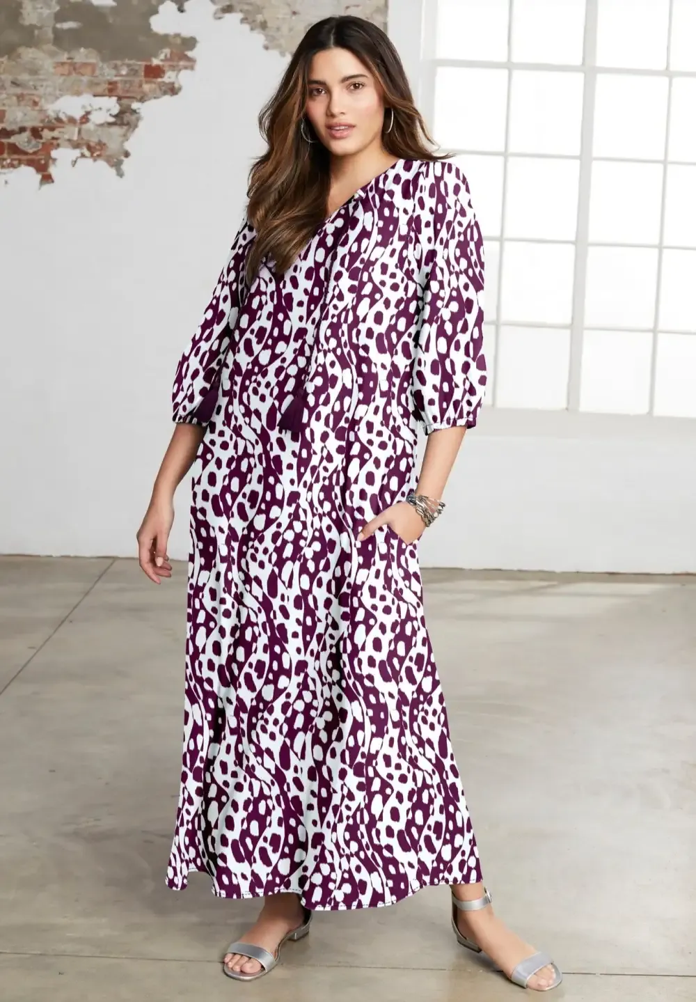 Halcion Boho Maxi Dress
