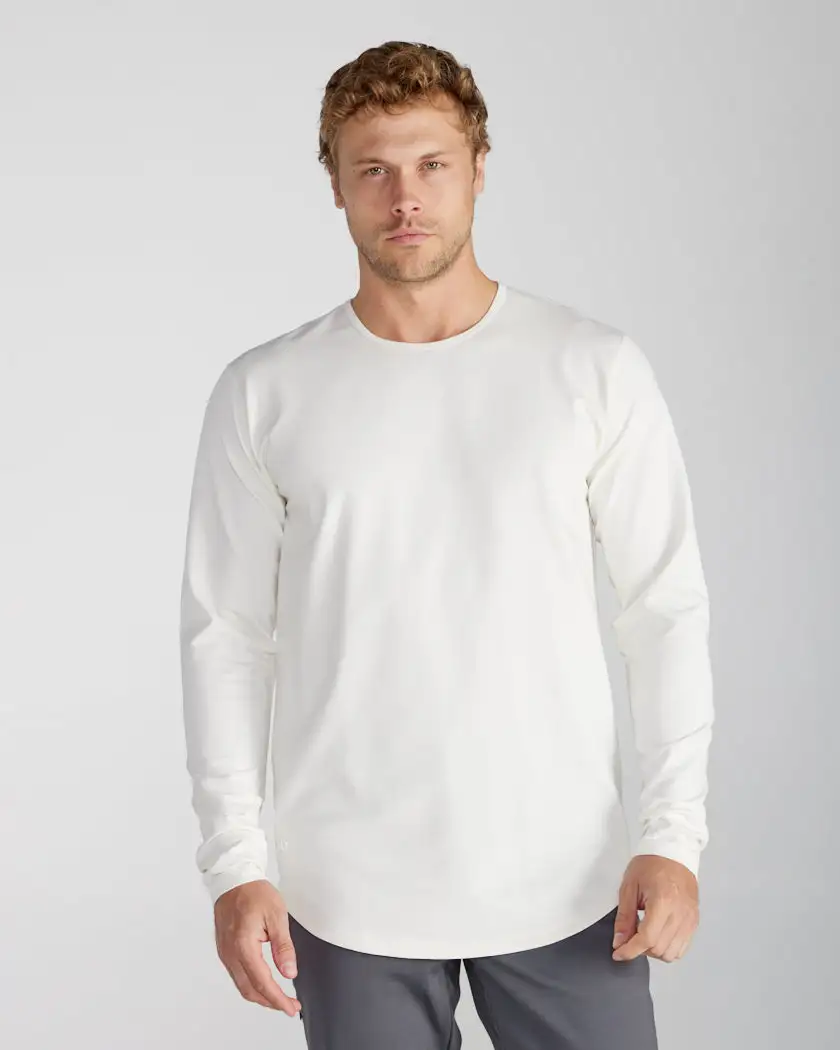 Drop-Cut Long Sleeve: Lux