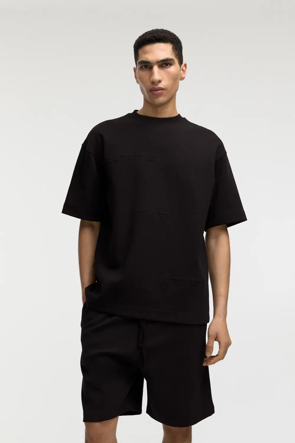Short sleeve sweatshirt