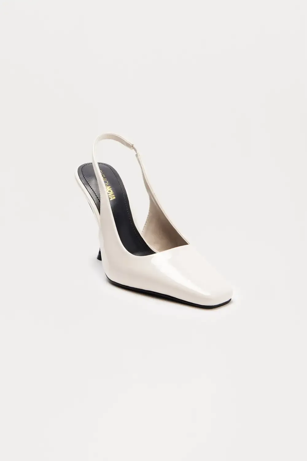 Helena Slingback Pumps - White