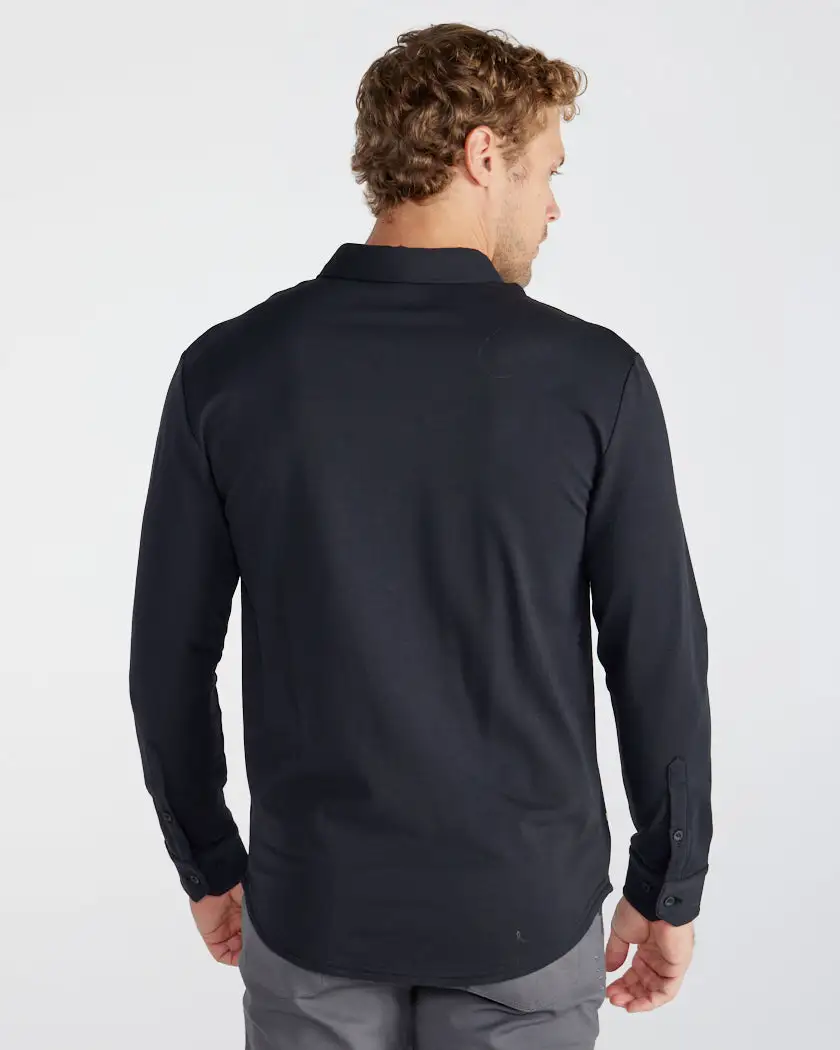 Lux Long Sleeve Button Down
