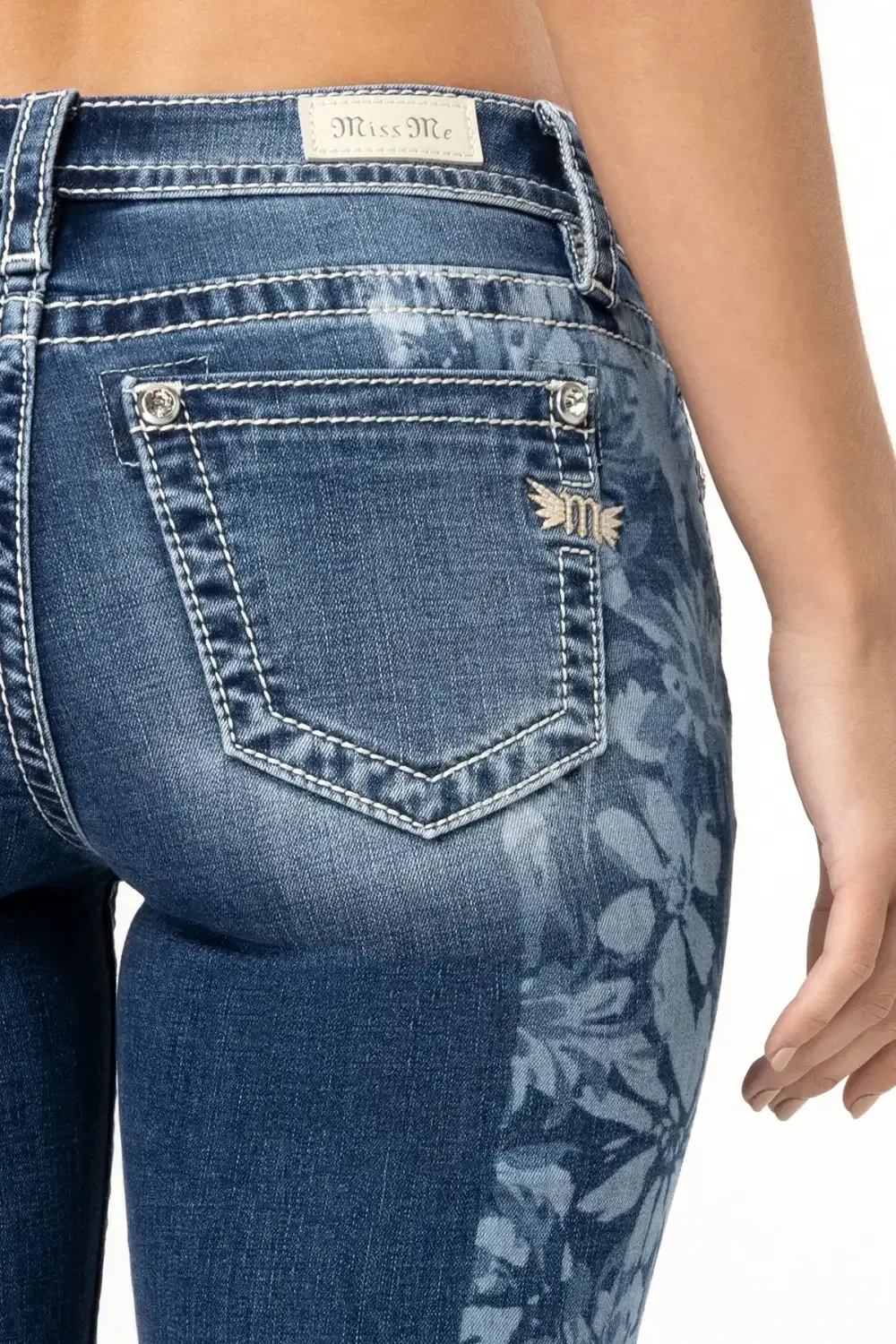 True Bloom Straight Jeans