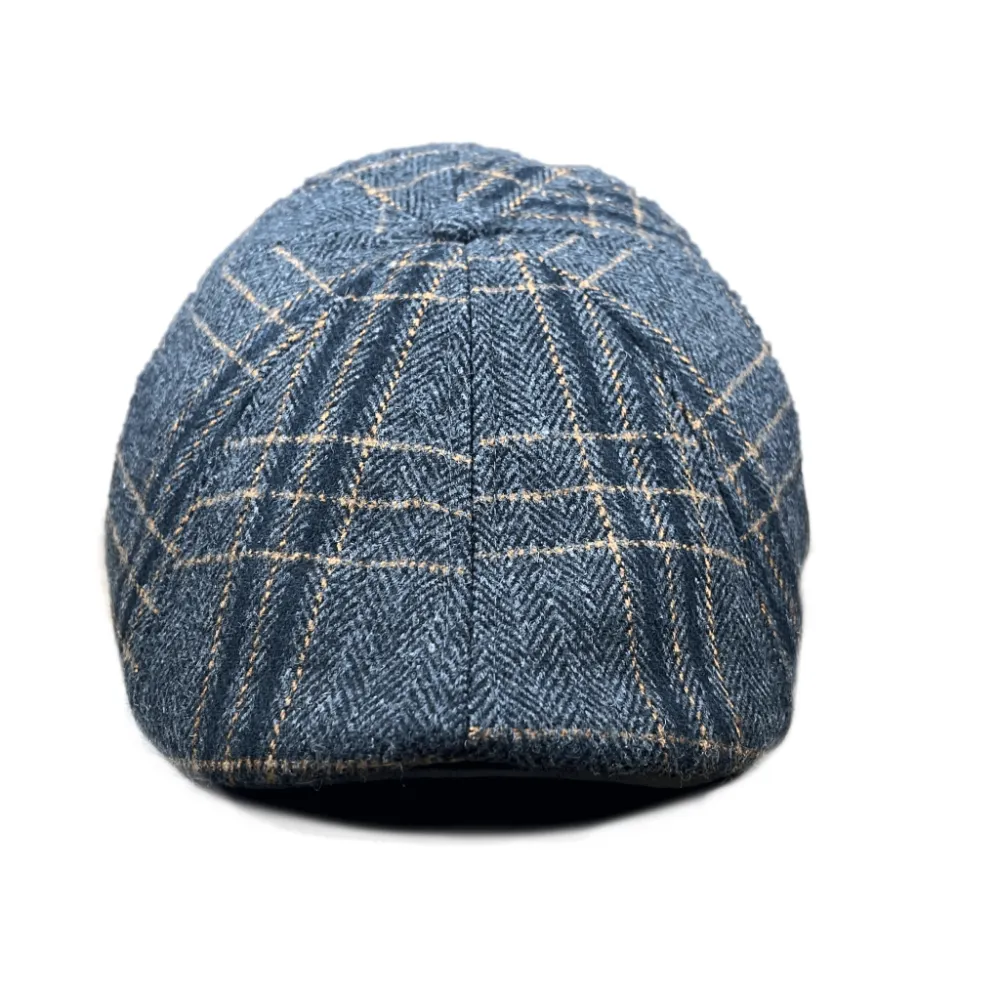 The Halloween Rose Boston Scally Cap - Plaid