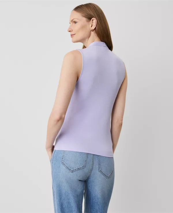 Sleeveless V-Neck Top