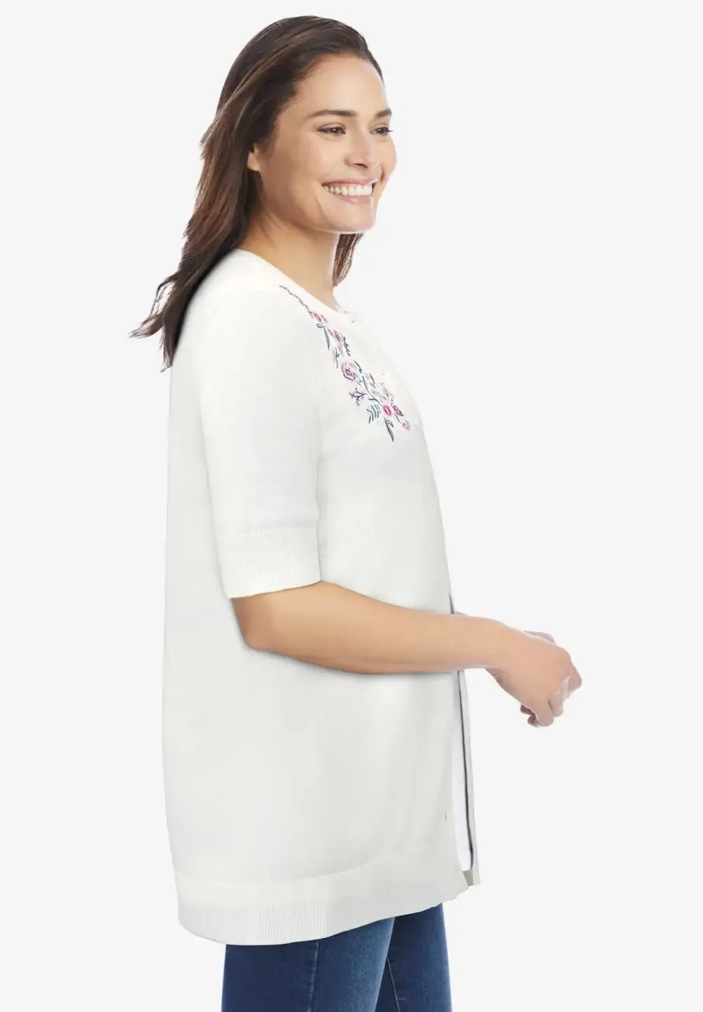 Perfect Elbow-Length Sleeve Cardigan