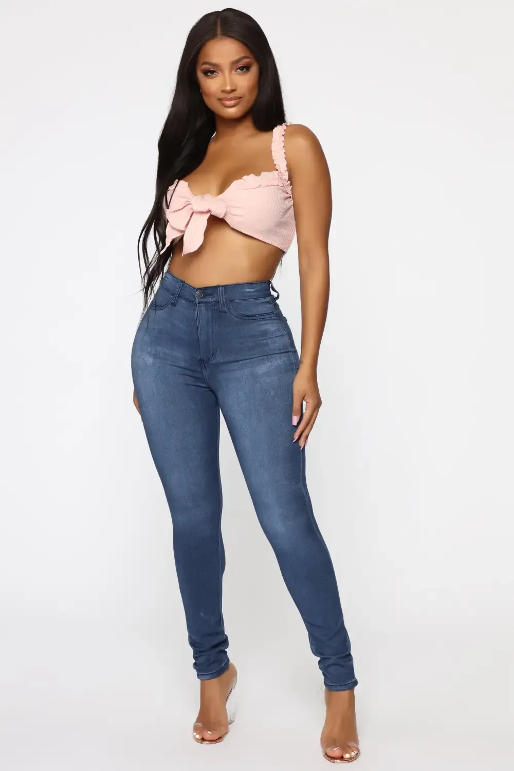 Eva Super Soft Curvy Skinny Jean - Medium Wash