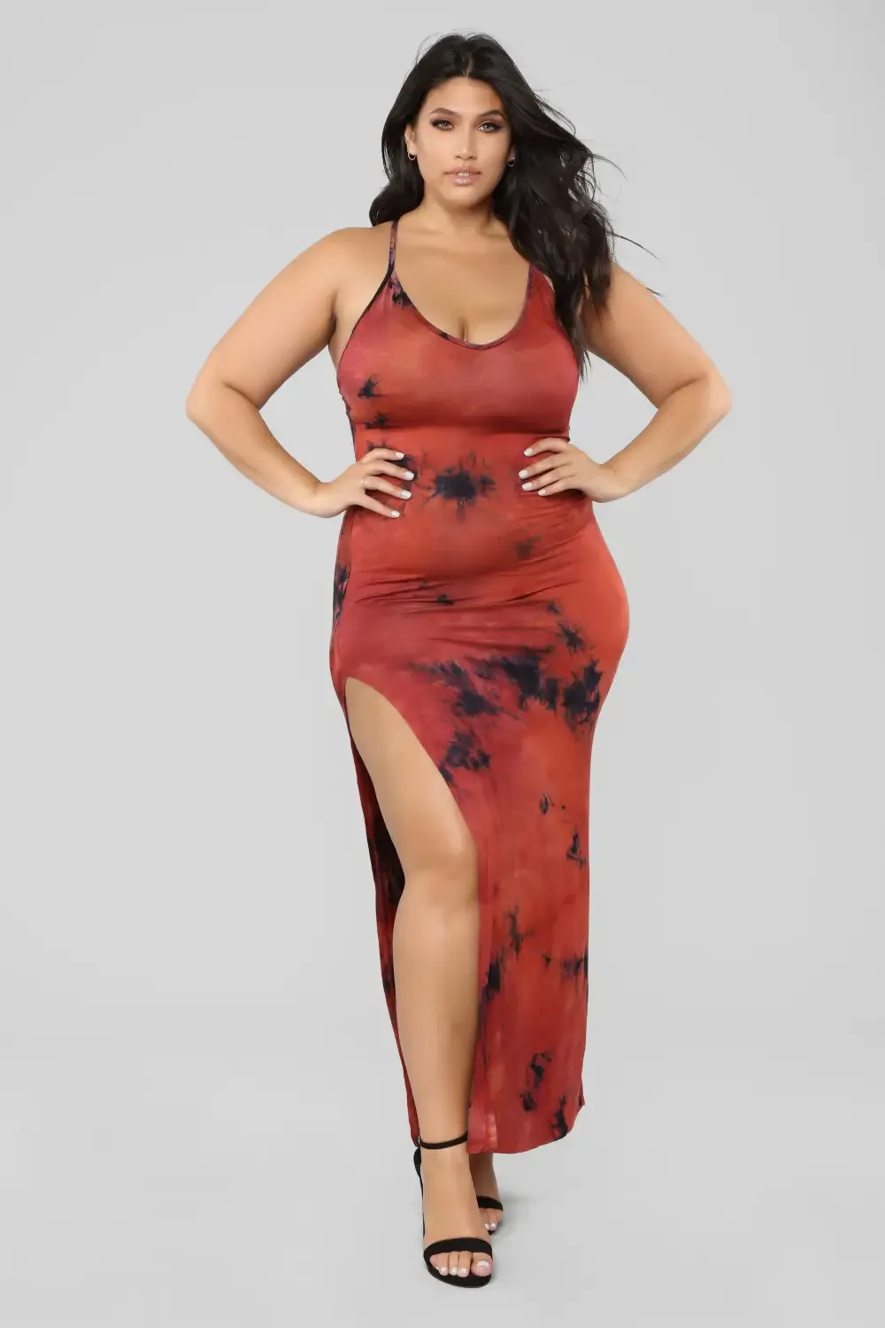 Dye For Me Dress - Rust
