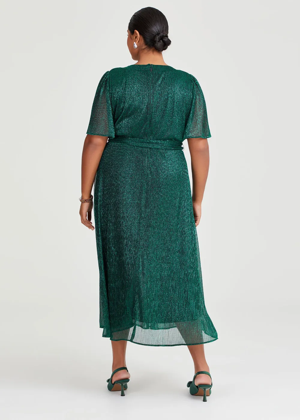 Brienne Shimmer Maxi Dress