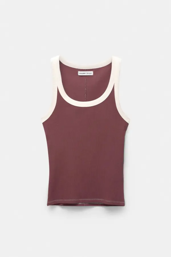 Ribbed tank top