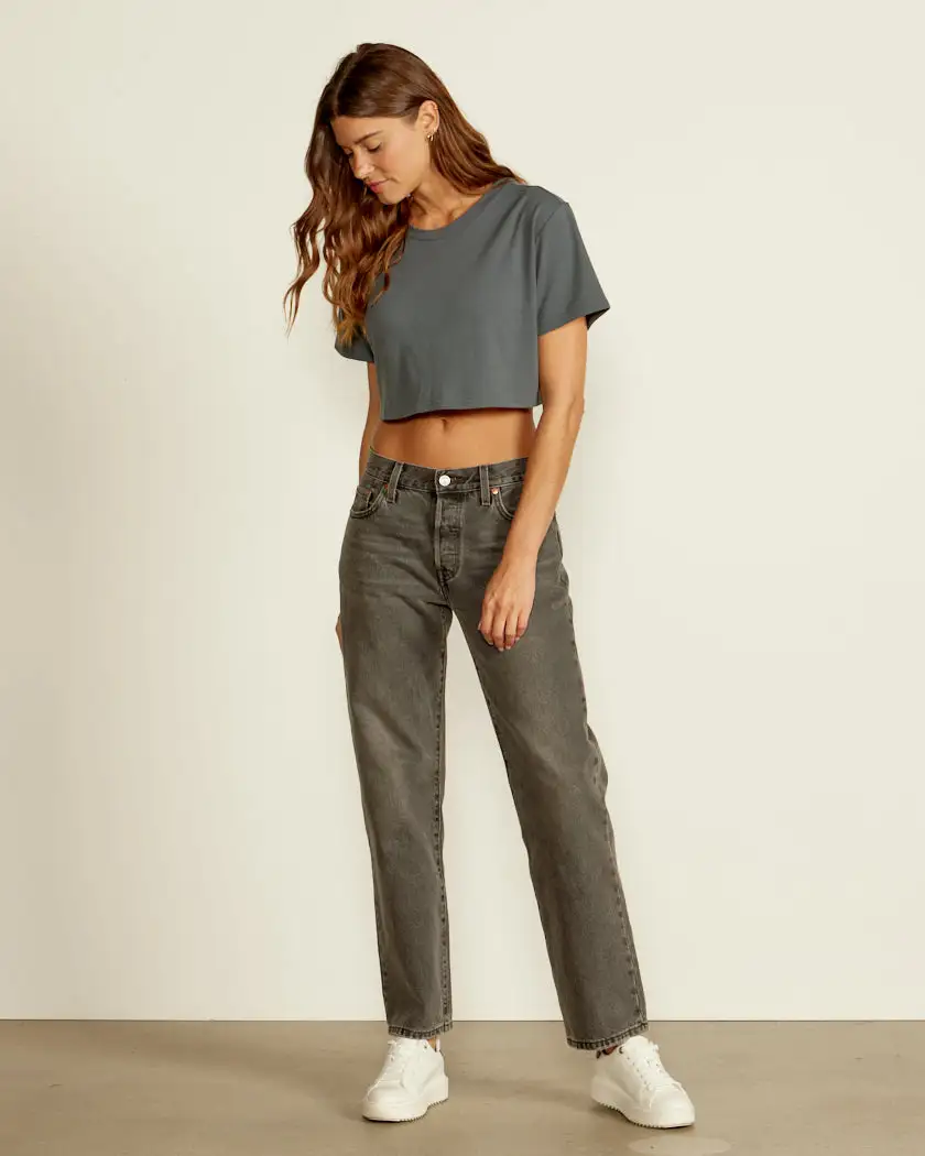 Drift Relaxed Cropped Crew