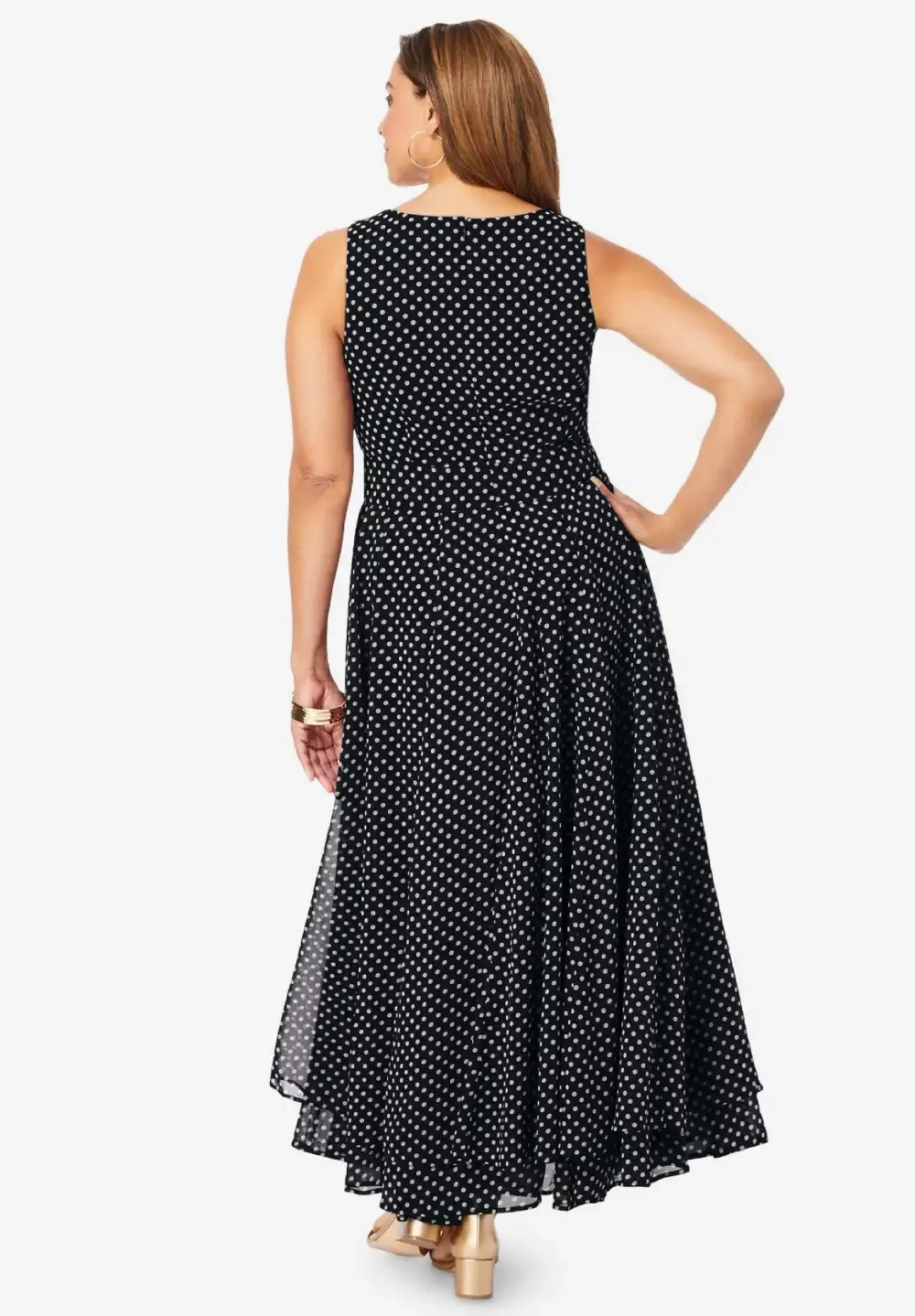 Georgette Flyaway Maxi Dress