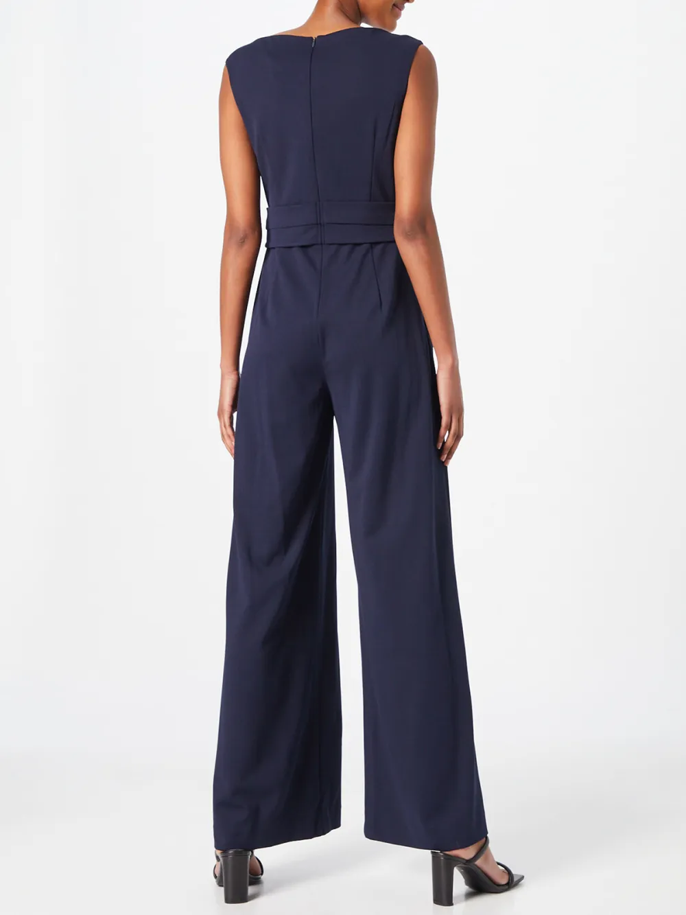 Crew Neck Casual Style Jumpsuit