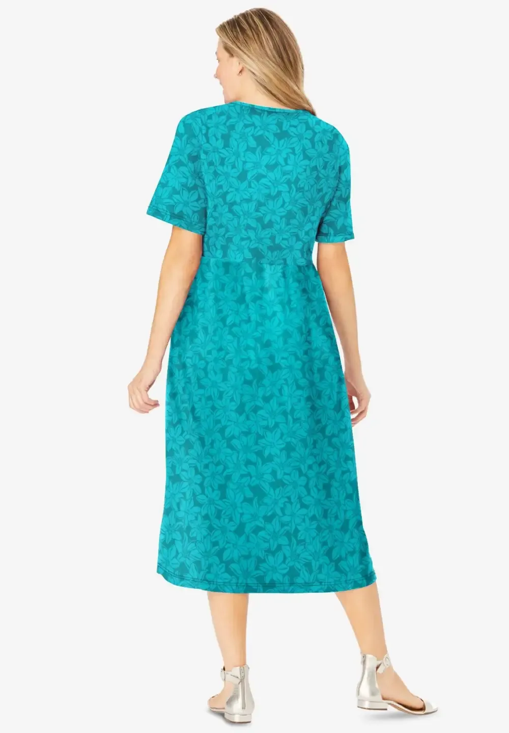 Button-Front Essential Dress
