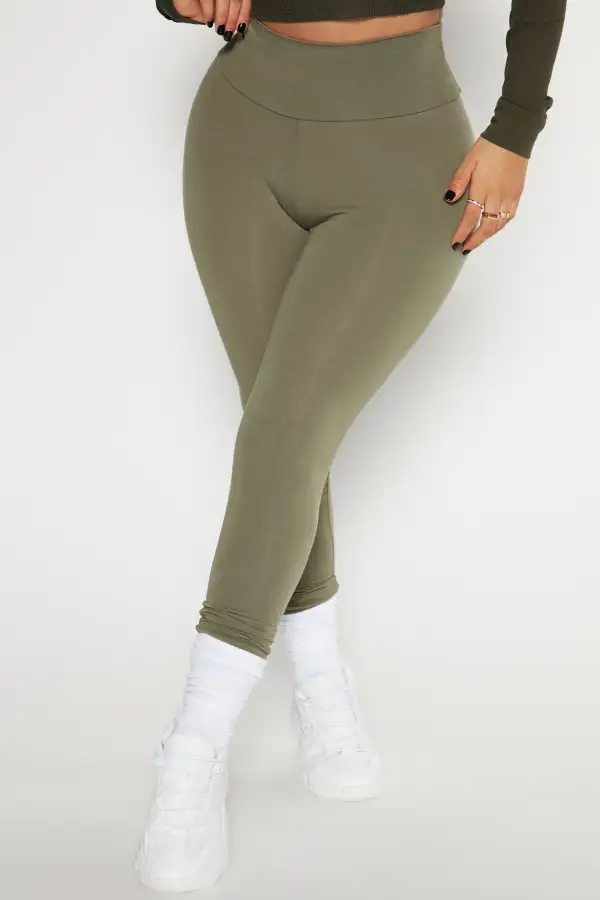 Running Around High Rise Legging - Olive
