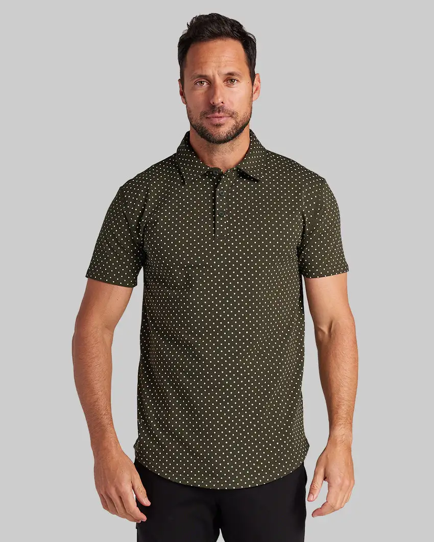Drop-Cut: Lux Dotted Polo