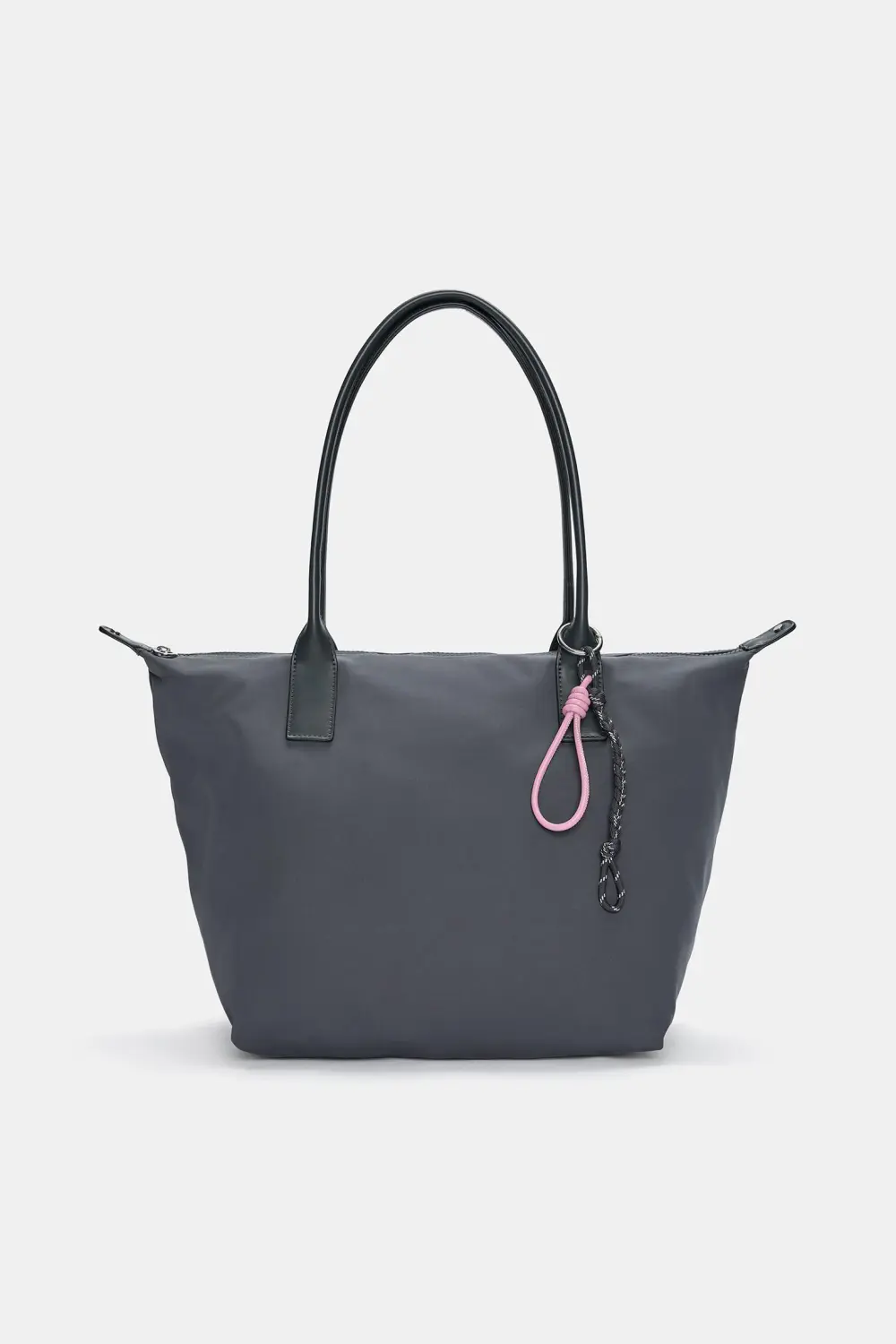 Bolso shopper nylon adorno