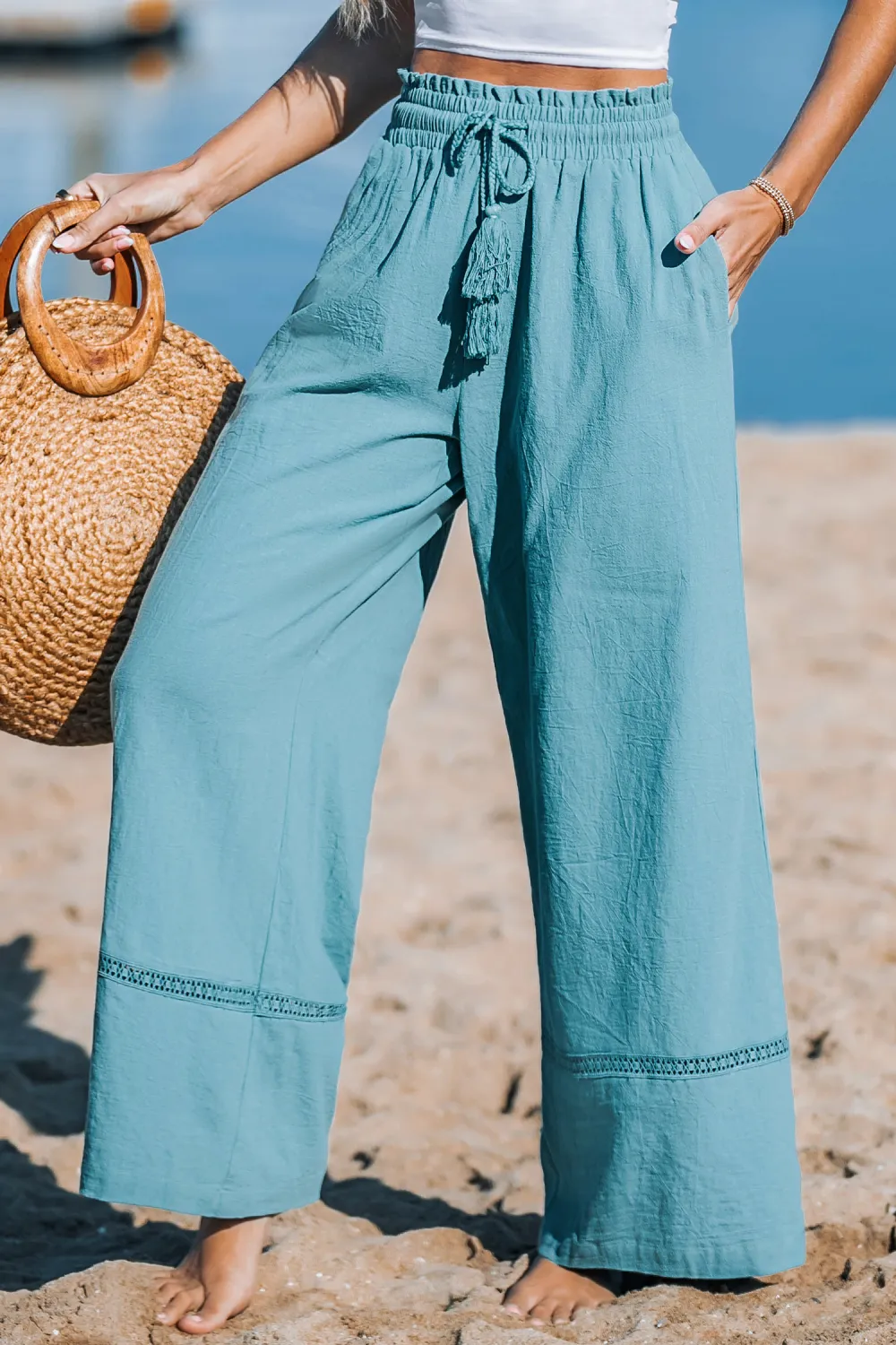 Tranquil Bay Blue Pants