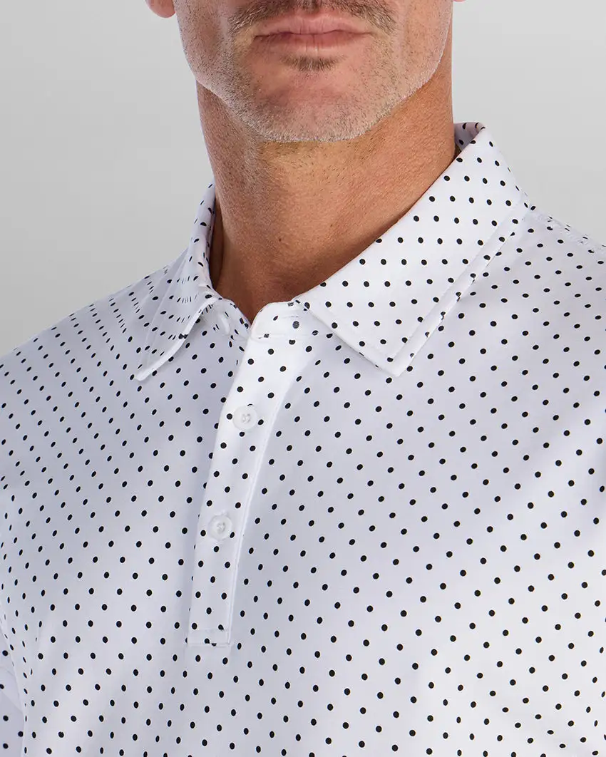 Drop-Cut: Lux Dotted Polo