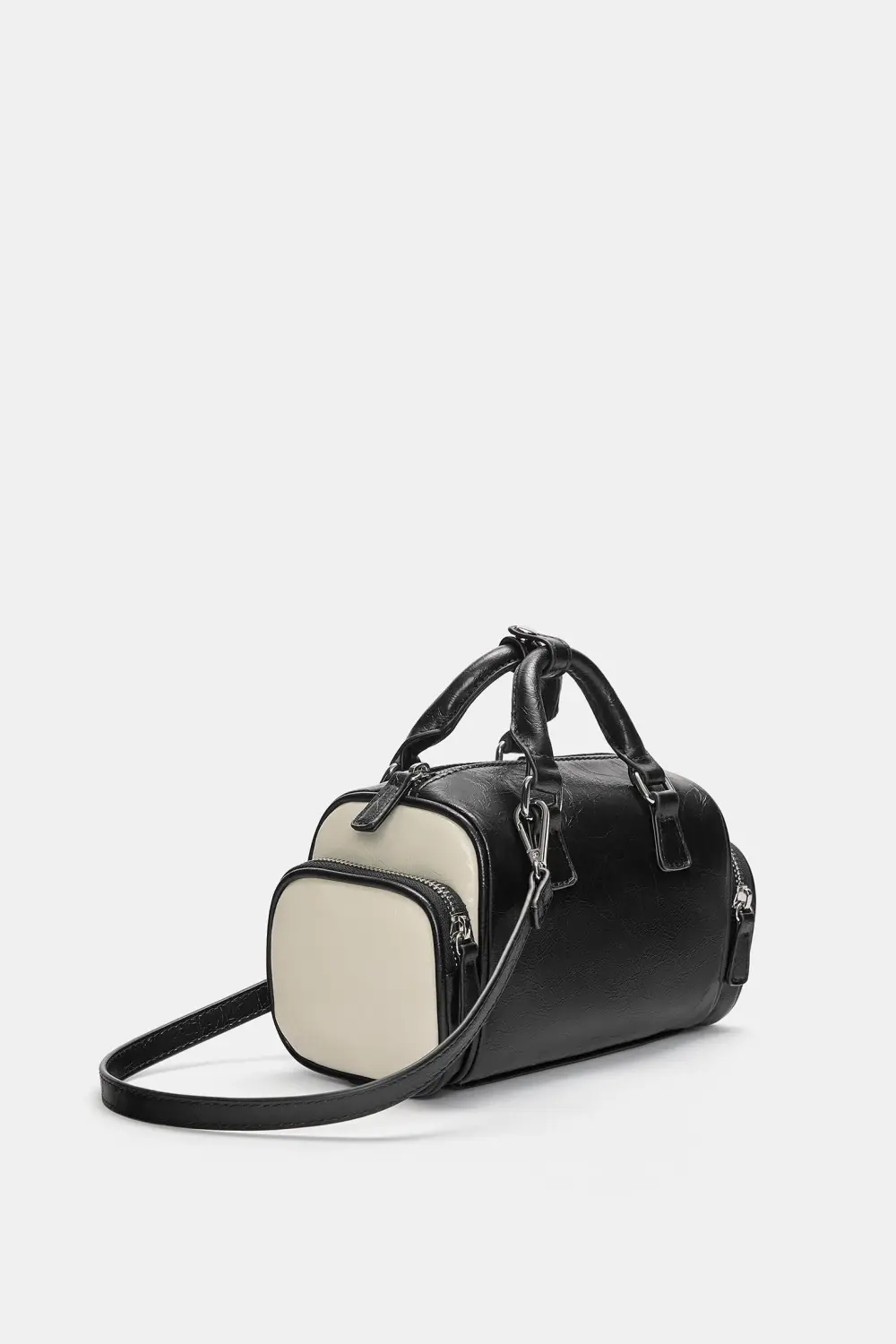 Mini bolso retro bolsillos