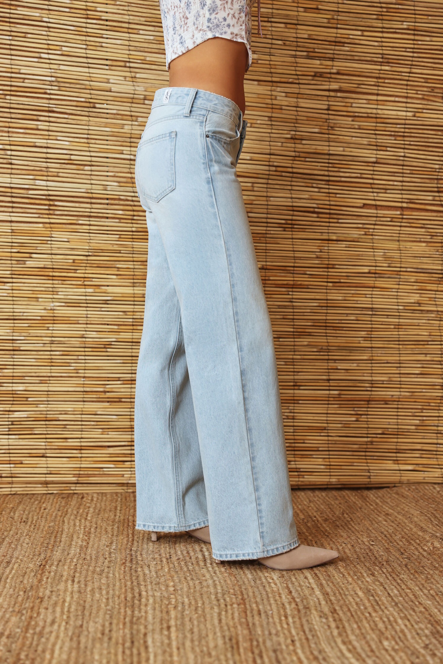 Straight Leg Baggy Jeans