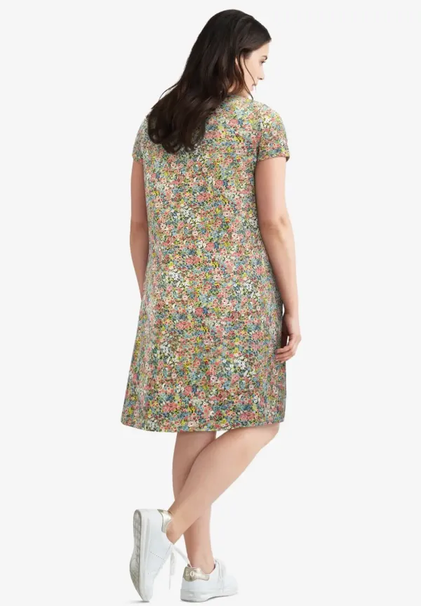 A-Line Knit Tee Dress