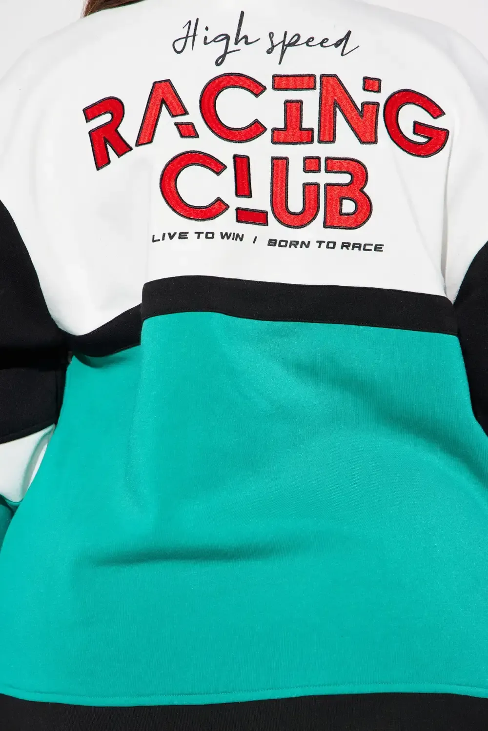 Start Your Engines Bomber Jacket - Green/combo