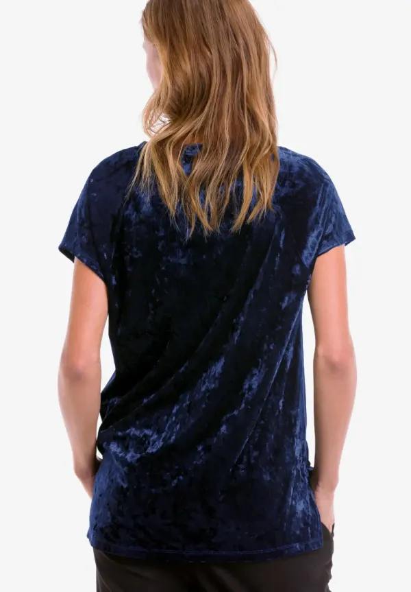 Crushed Velour Tee