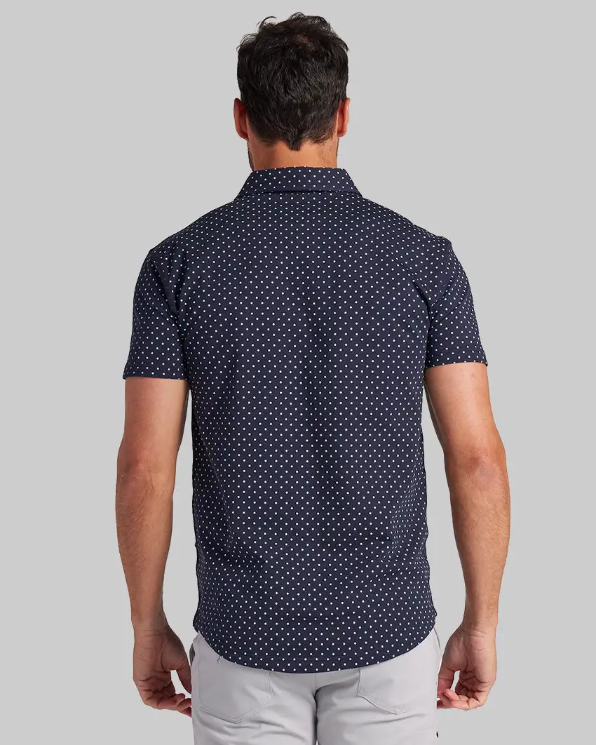 Drop-Cut: Lux Dotted Polo