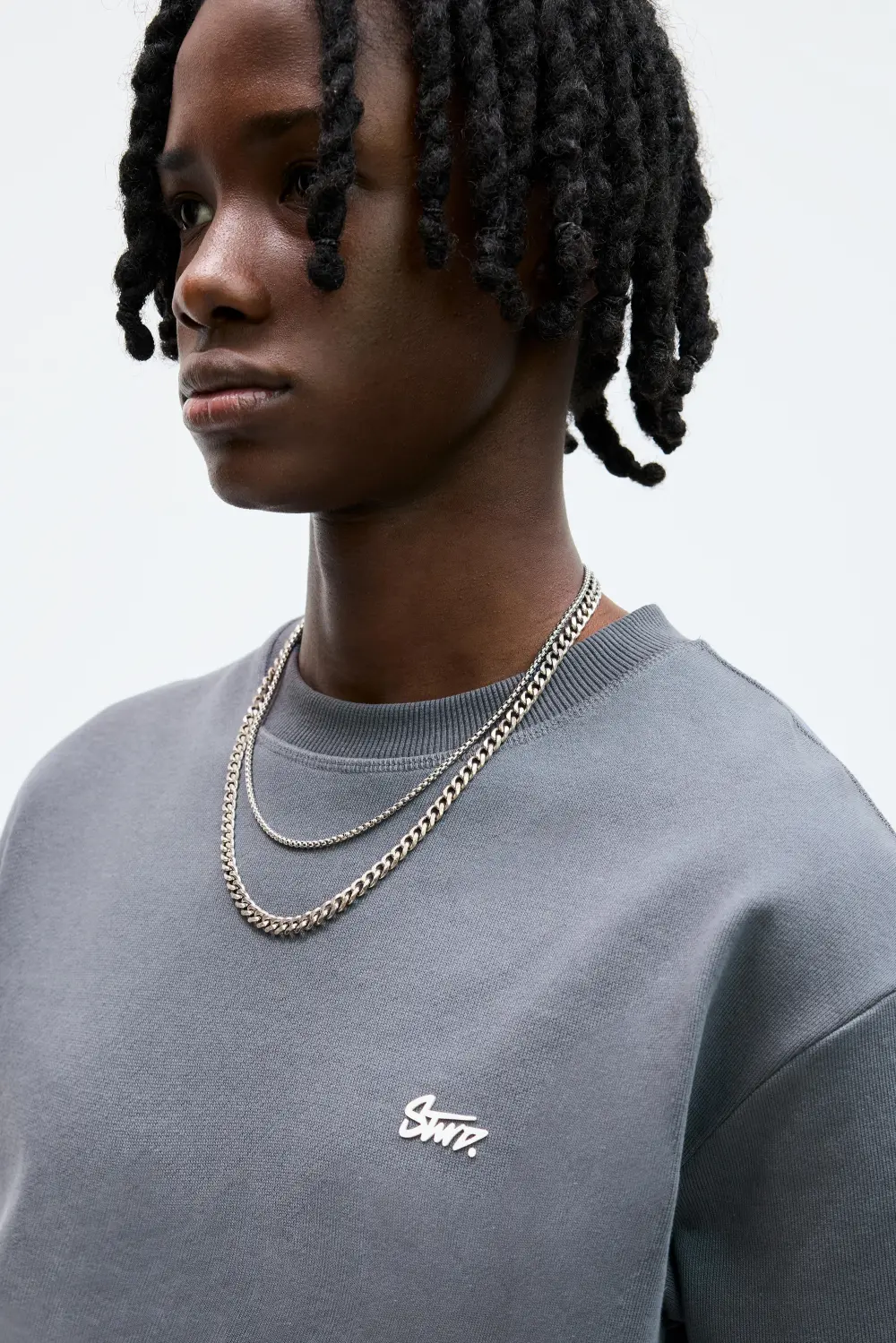 Short sleeve sweatshirt