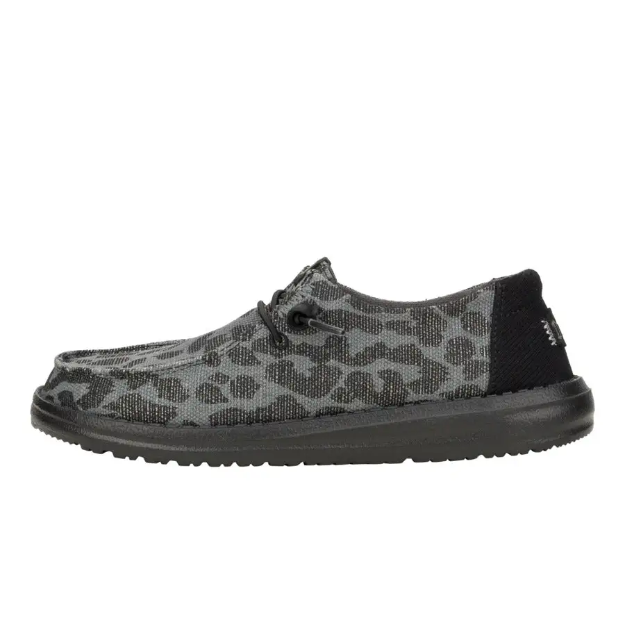 Wendy Leopard Sparkle - Black
