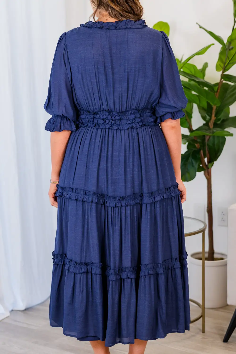 Make A Statement Maxi Dress, Navy
