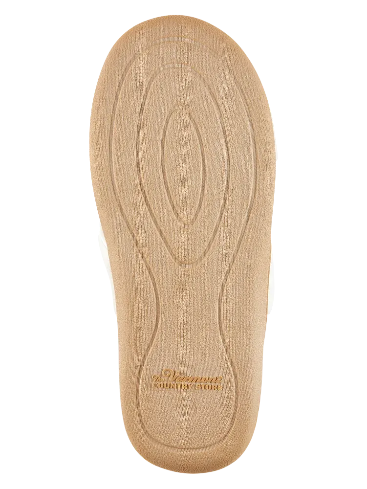 Women's Cross-Strap Terry Slide Slippers