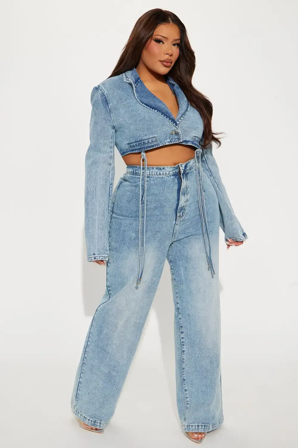 Chasing Dreams Non Stretch Straight Leg Jeans - Medium Wash