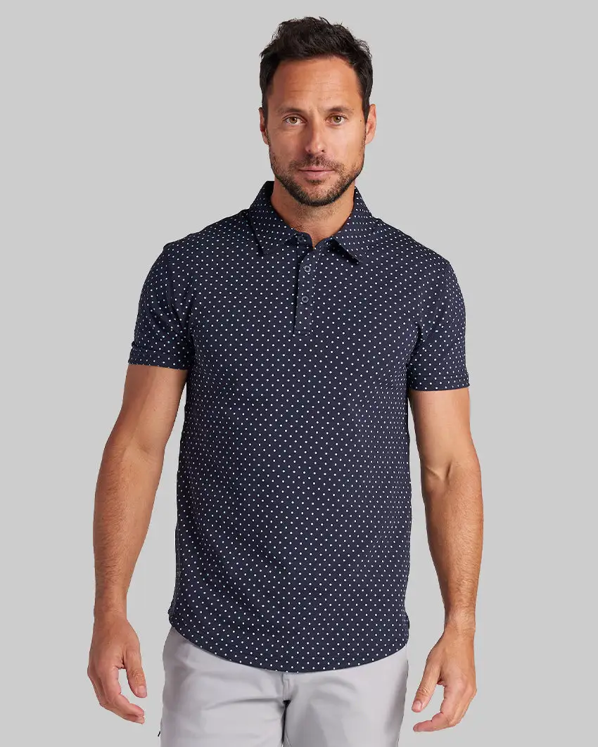 Drop-Cut: Lux Dotted Polo