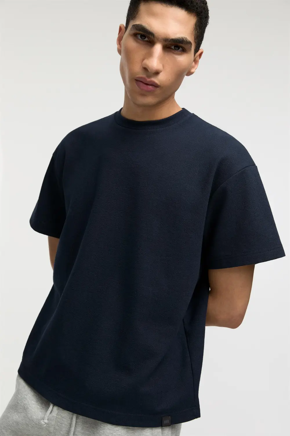 Textured T-shirt