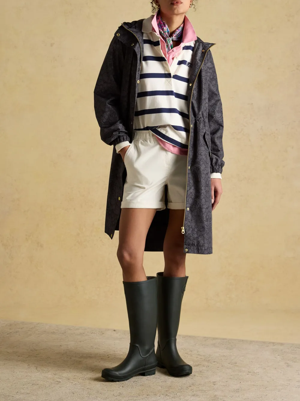 Waterproof And Foldable Raincoat With Hood