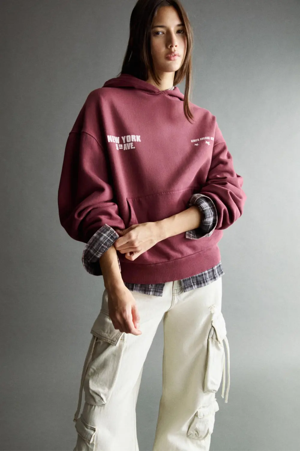 Sudadera capucha estrellas