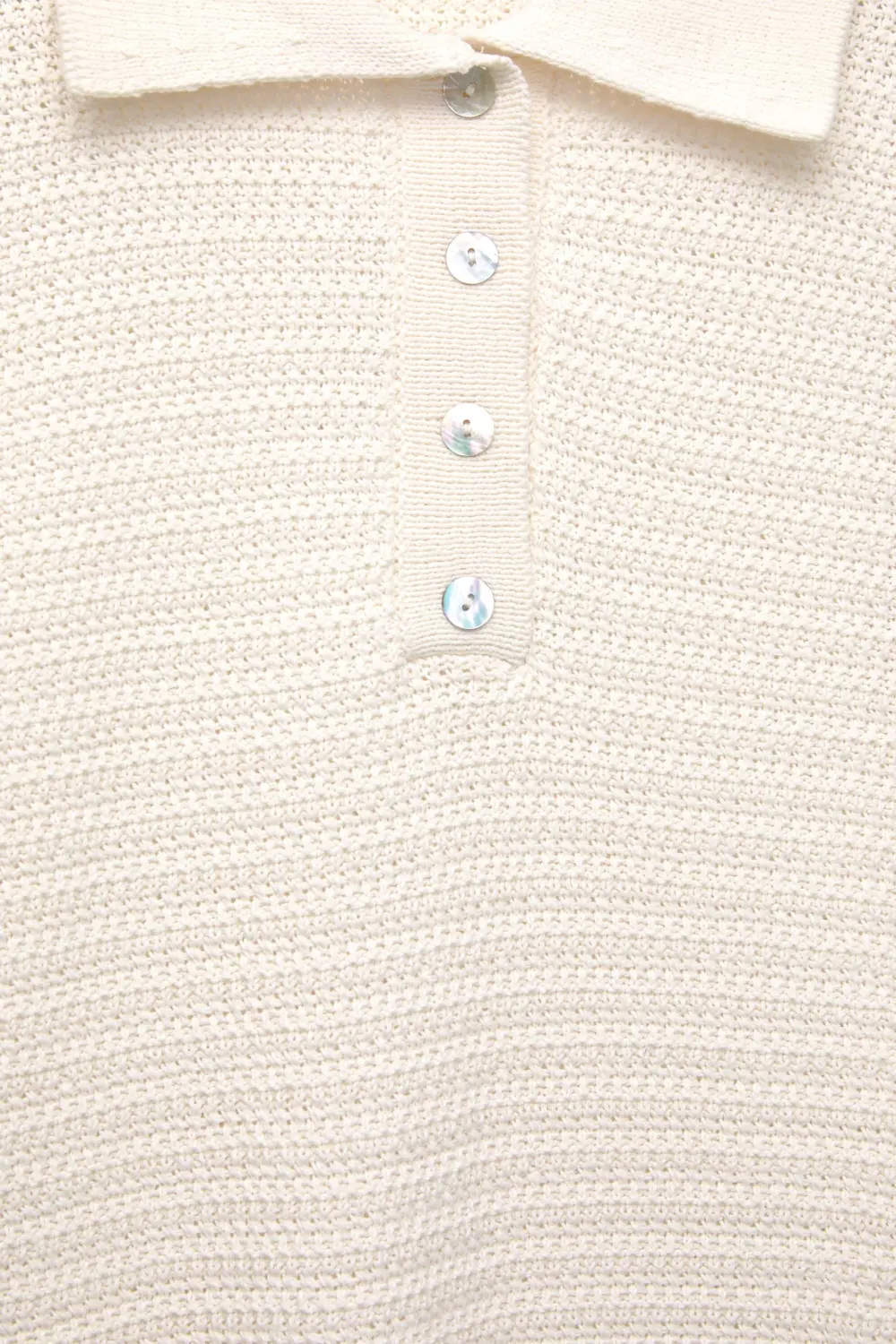 Jersey oversize cuello polo